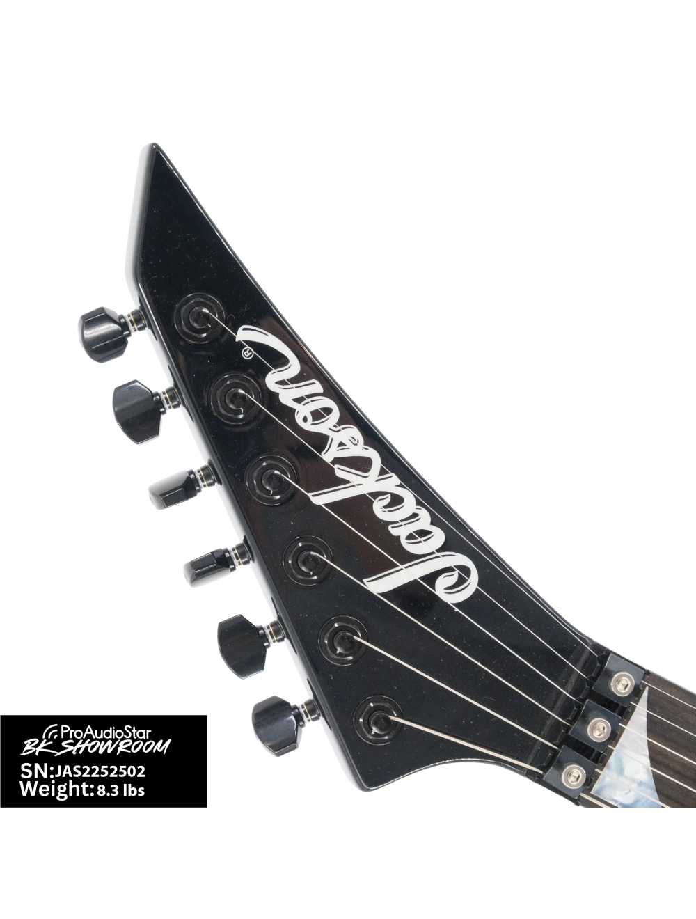 Used Jackson USA SL3 Soloist - Black w/OHSC