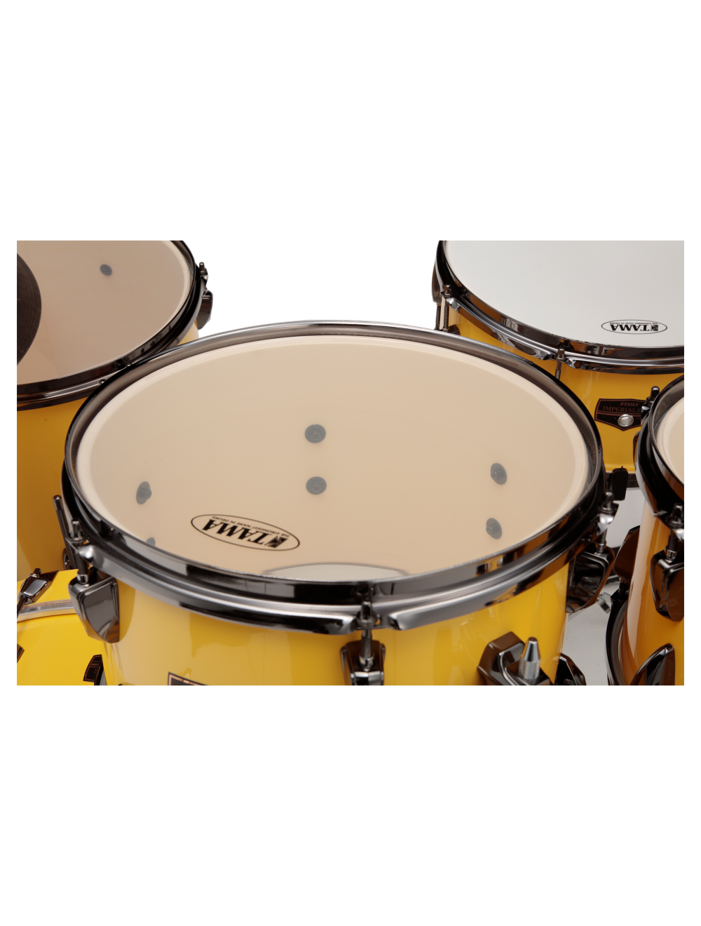 Tama Imperialstar 7-Piece Complete Kit w/ Double 22" Kick - Electric Yellow - Used