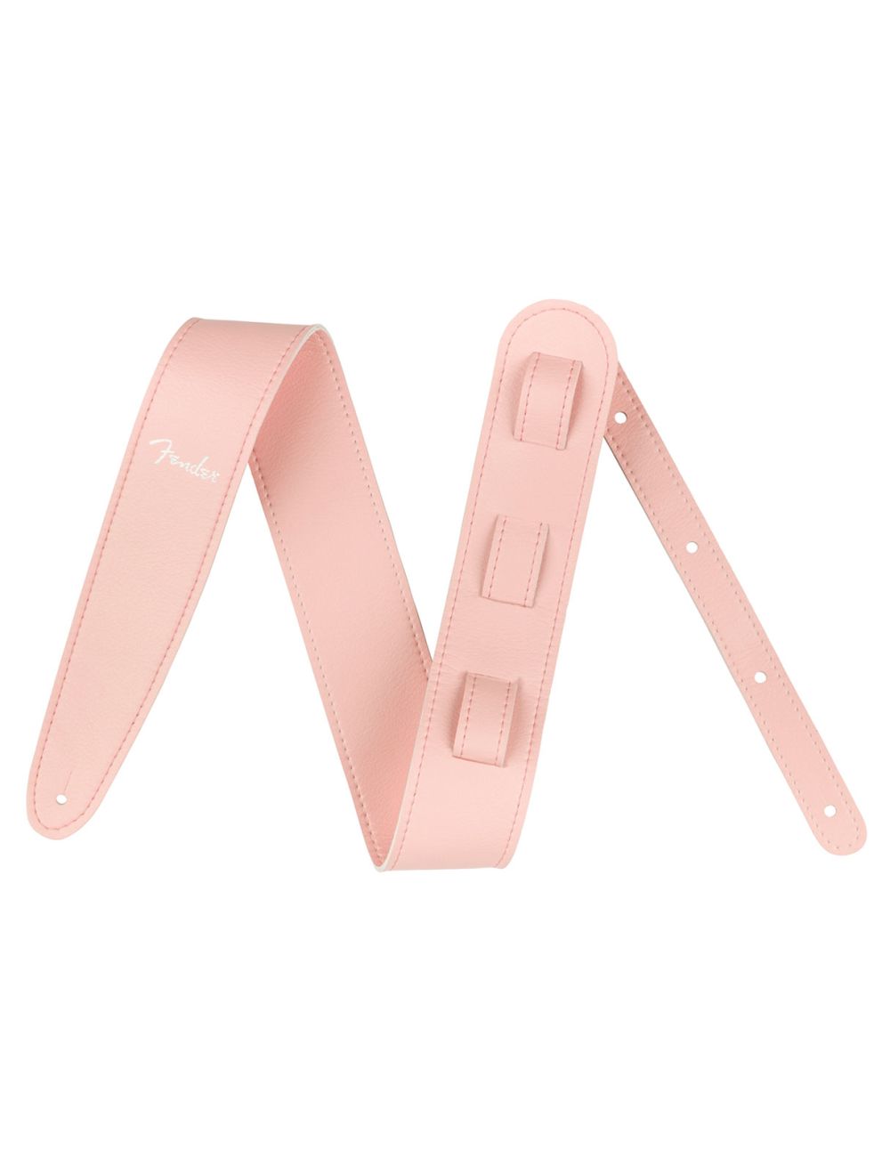 Fender Vegan Leather Strap Shell Pink 2.5"