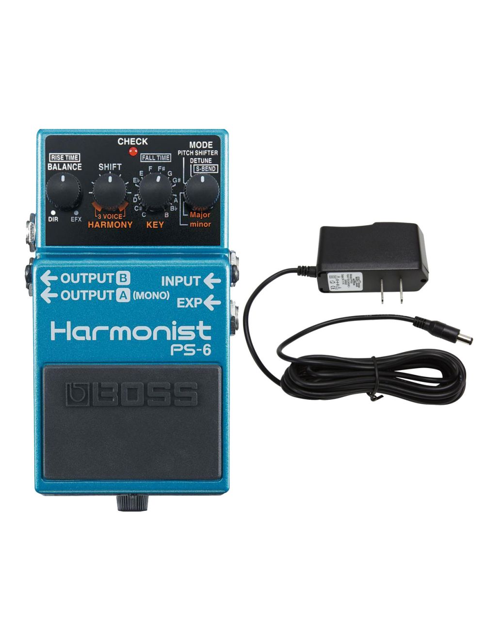 Boss PS-6 Harmonist + Power Supply