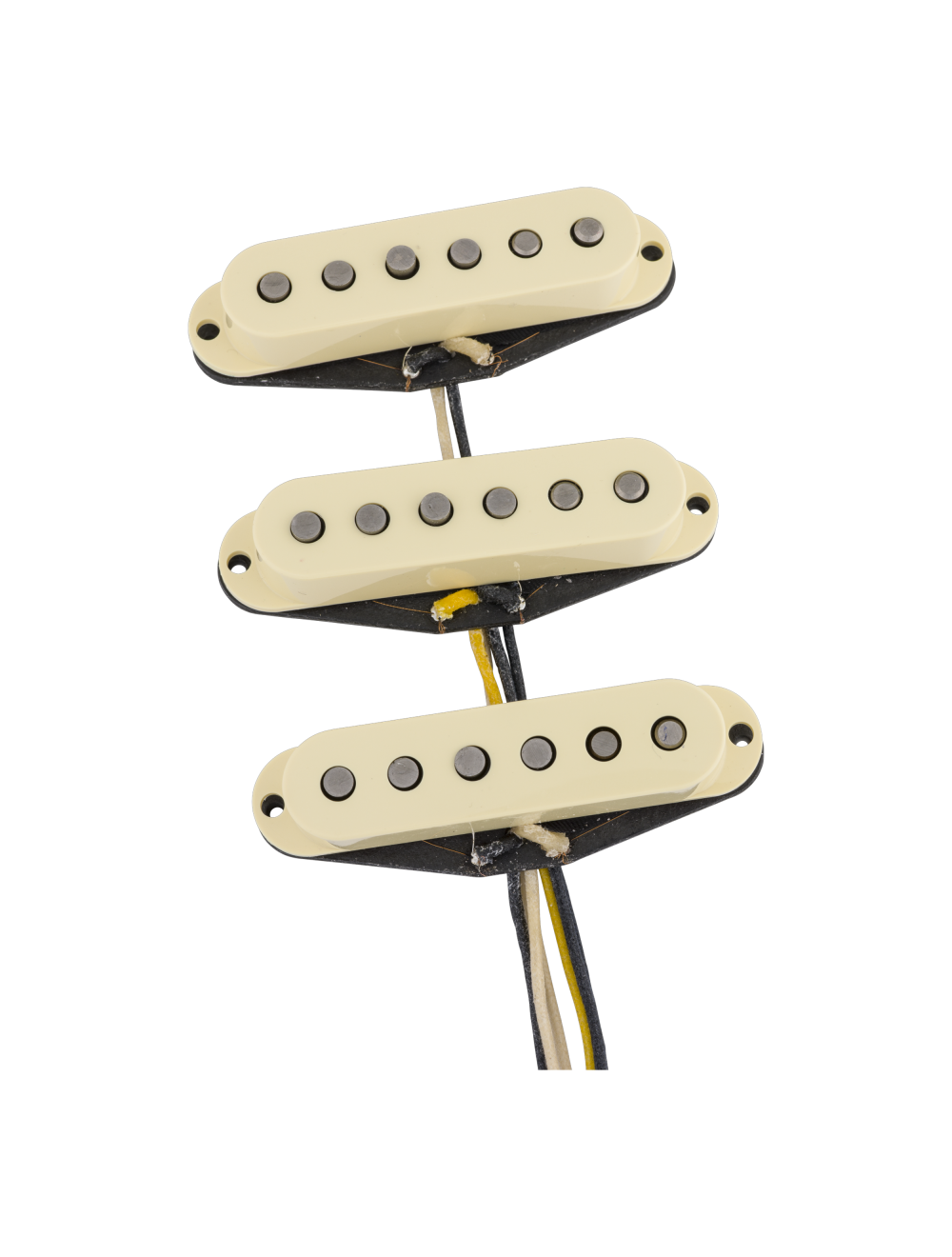 Used Fender Custom Shop Dual Mag II Stratocaster Pickup Set - Aged White