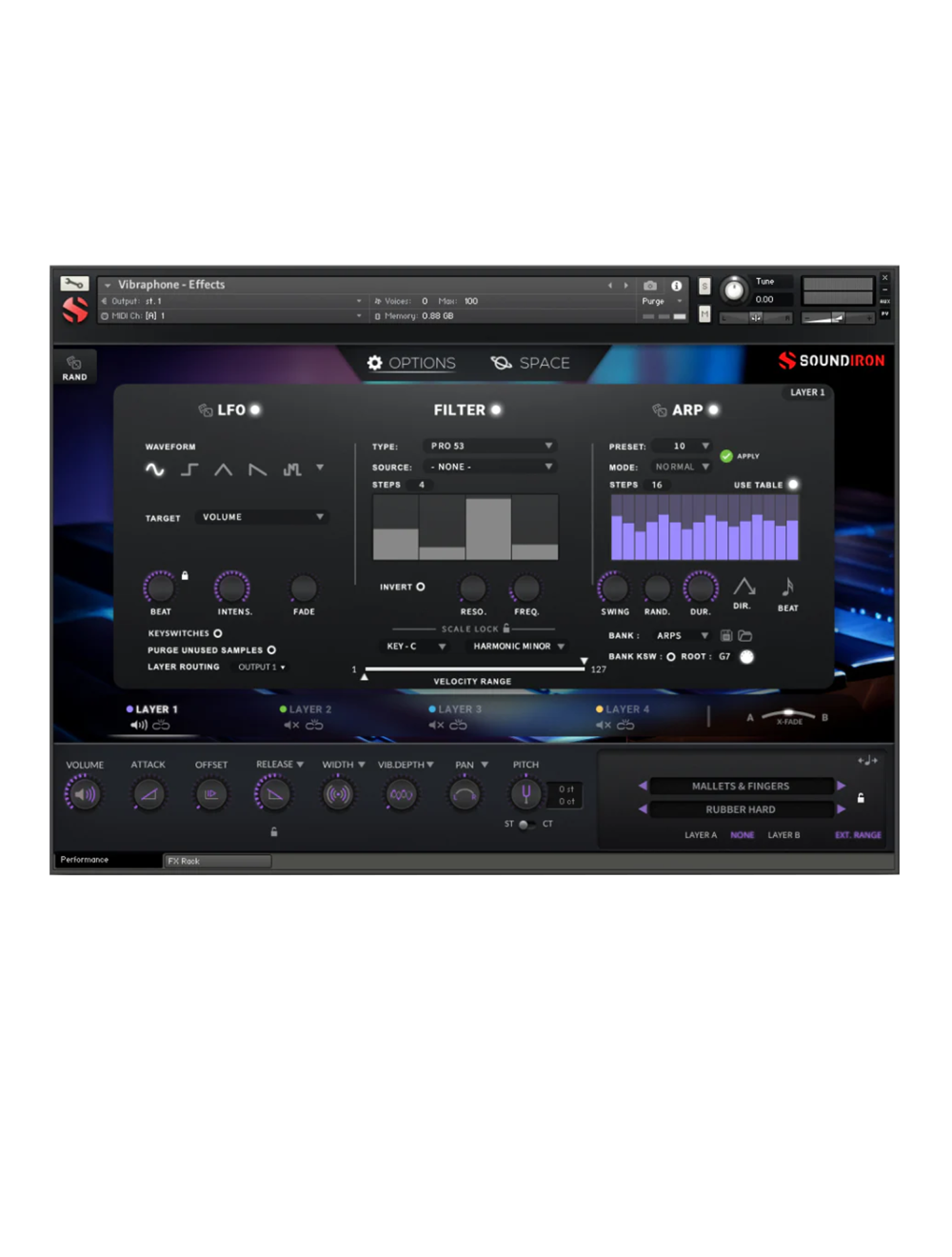 SOUNDIRON Vibraphone Effects