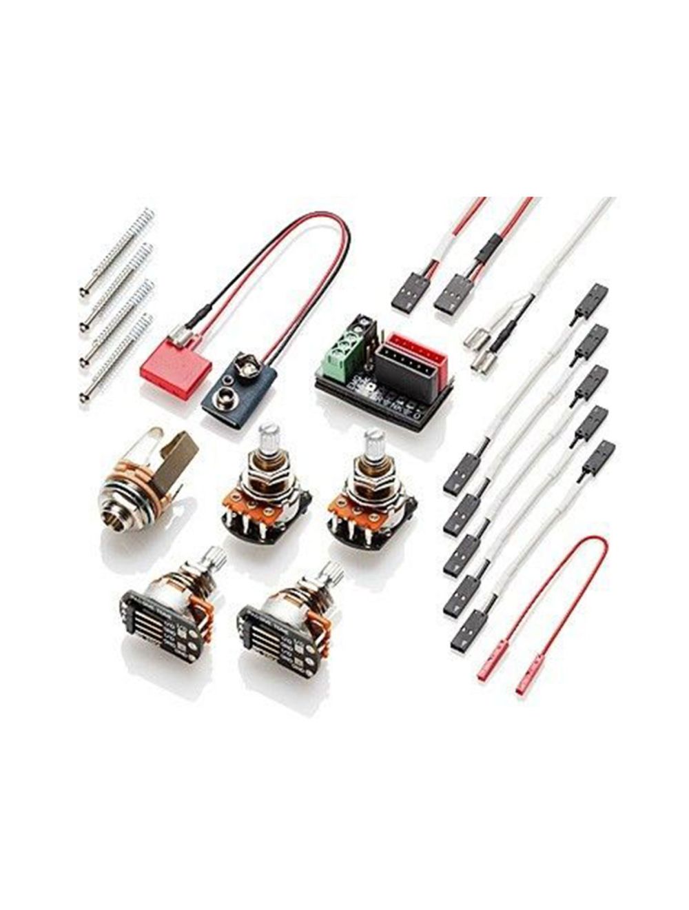 EMG Retro Active Fat 55 Active Pickup Set (Floyd) - Zebra