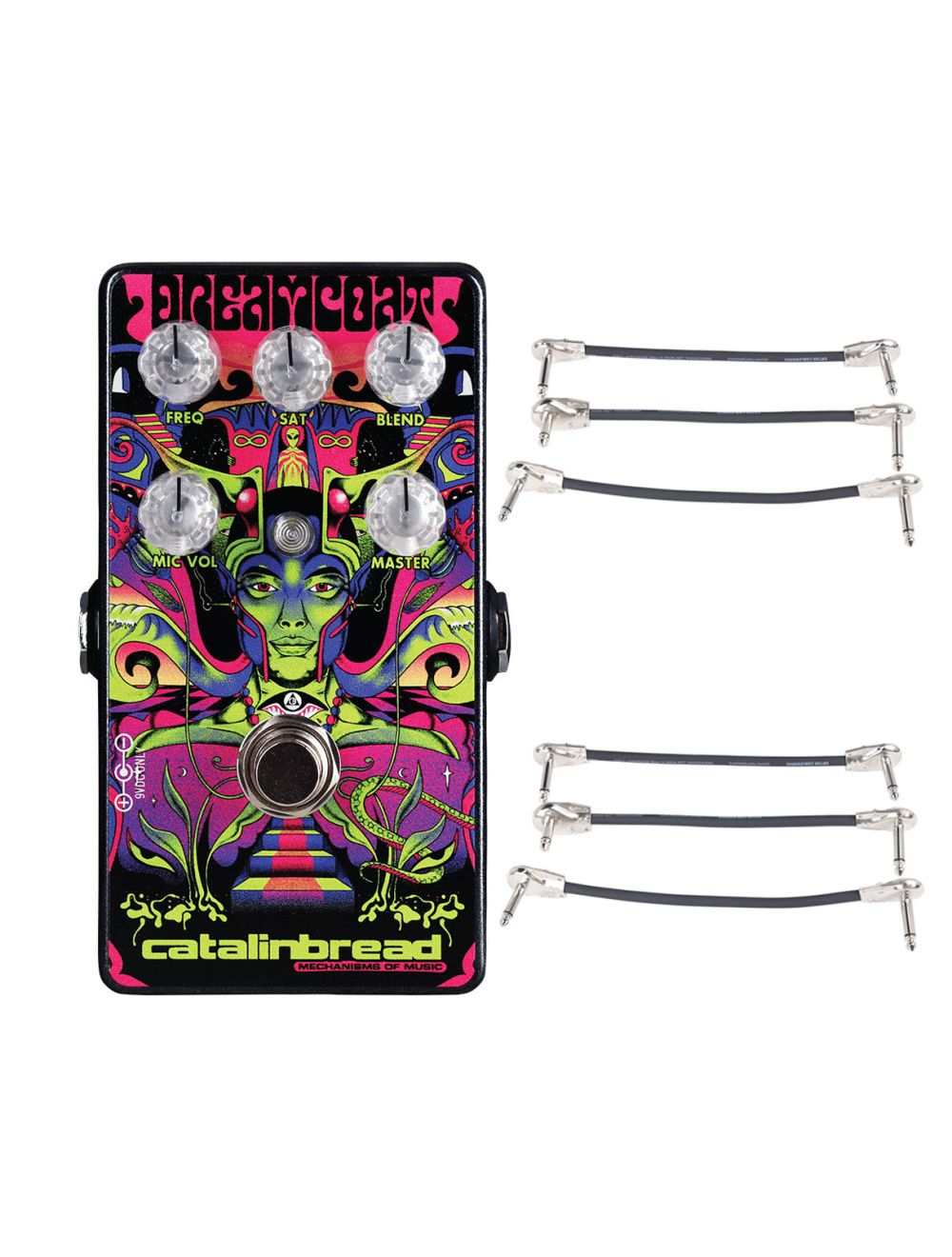 Catalinbread Dreamcoat Preamp + 2x Gator Patch Cable 3 Pack