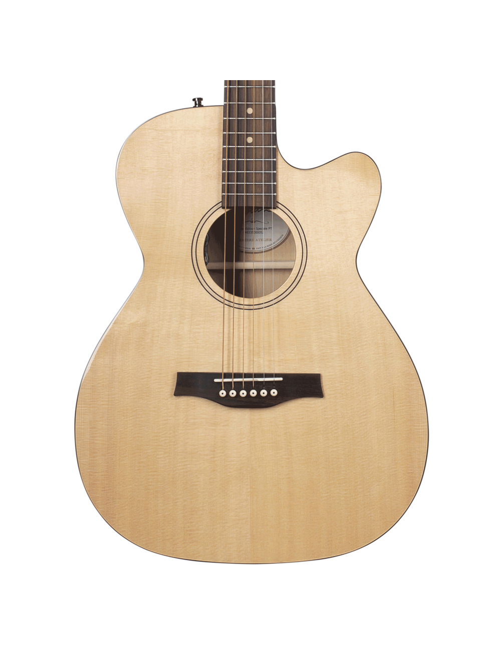 Godin Fairmount Flame Maple Cutaway A/E - Natural - Open Box