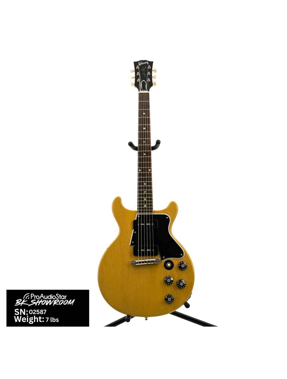 Used Gibson Custom Shop '60 Les Paul Special Double Cut VOS - TV Yellow w/OHSC