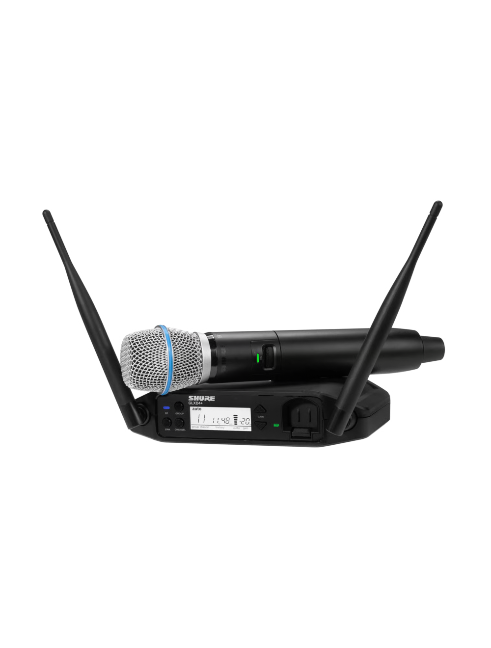 Shure GLXD24+ Digital Wireless Handheld System w/Beta 87A - Z3