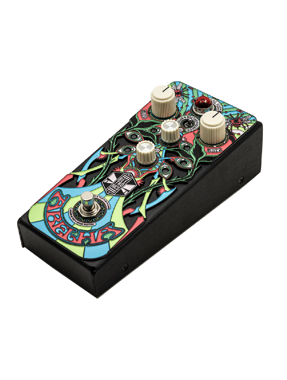 Beetronics FX Abelha Tropical Fuzz Pedal - Limited Edition Aqua Green