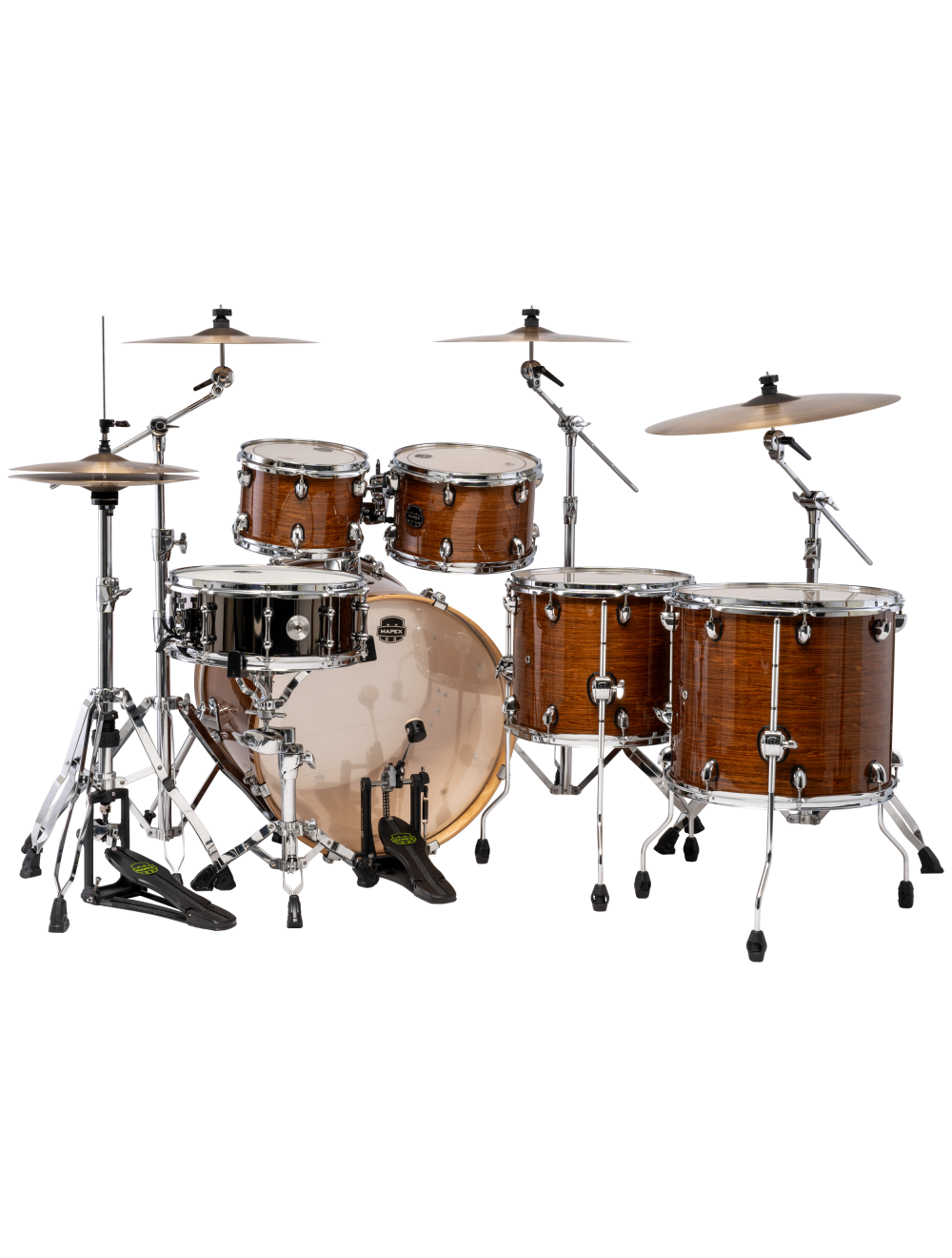 Mapex Armory Series Studioease 6-Pc Shell Pack Fast Toms - Roasted Chestnut - Open Box