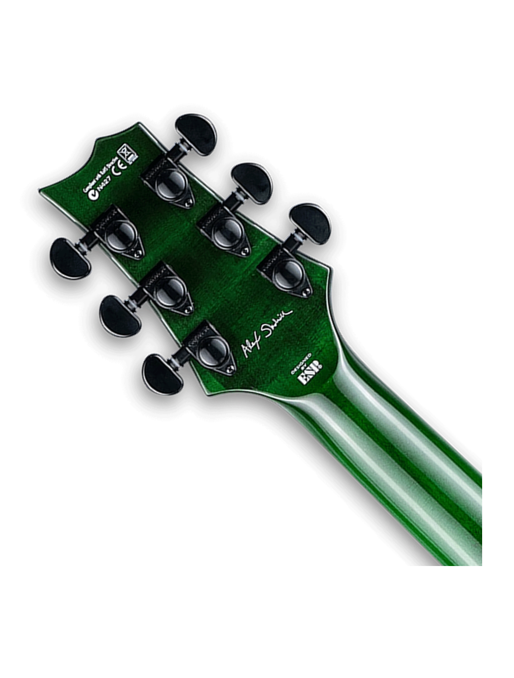 ESP LTD Alex Skolnick AS-1FR FM Electric Guitar - Lime Burst - B-Stock