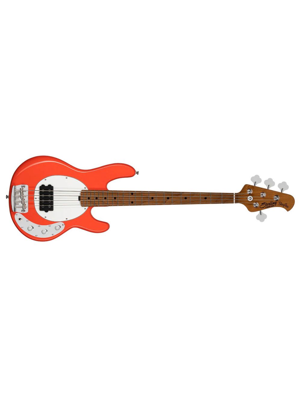 Sterling by Music Man StingRay Short Scale RAYSS4 - Fiesta Red