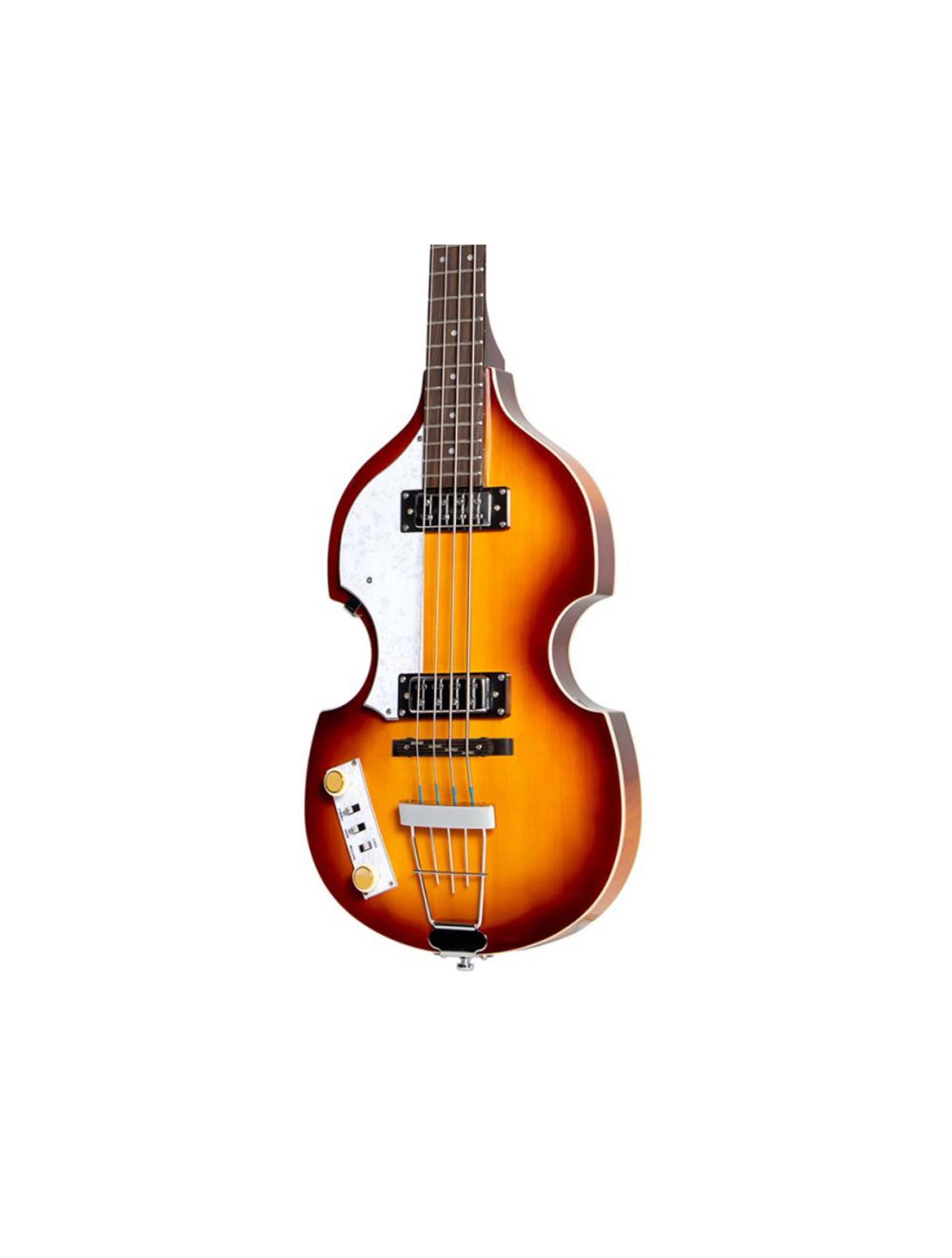 Hofner Pro Edition Violin Bass Guitar Left Handed Sunburst