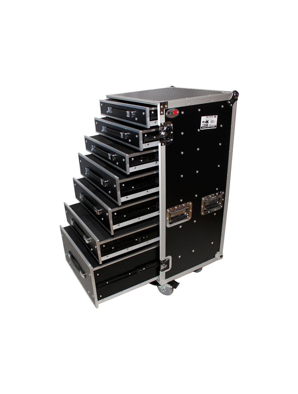 ProX XS-7DTW Drawer Workstation Flight Case