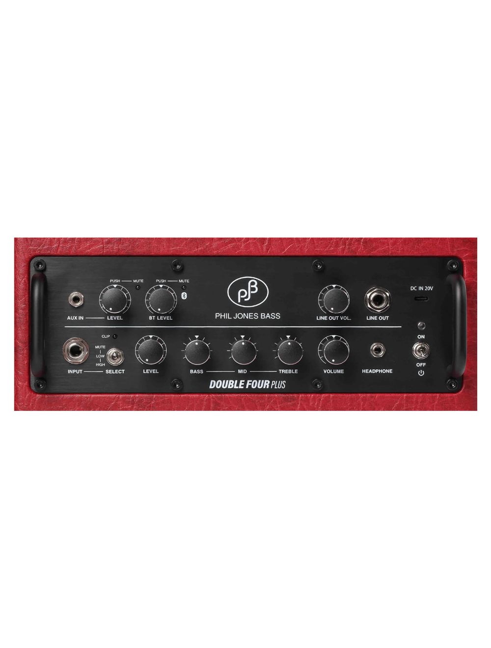 Phil Jones Bass BG-80R Double 4 Plus Bass Combo Amp - Red