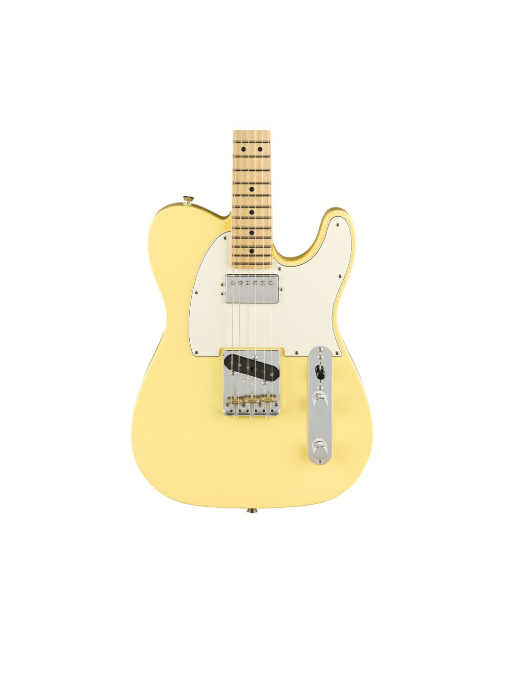 Fender American Performer Telecaster Hum - Vintage White w/ Maple Fingerboard