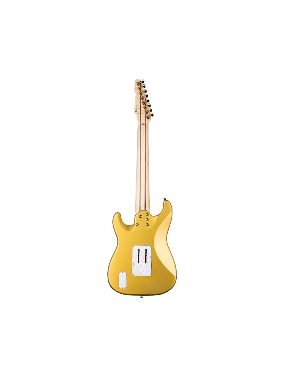 ESP LTD JRV-8FR Javier Reyes Left Handed Signature Guitar - Metallic Gold