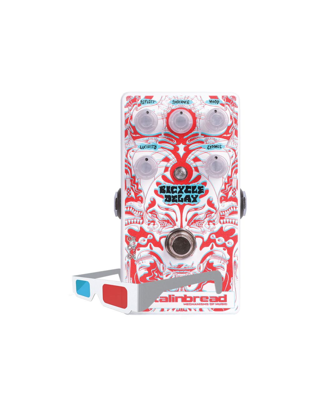 Catalinbread Limited Edition Bicycle Delay 3D + 2x Gator Patch Cable 3 Pack