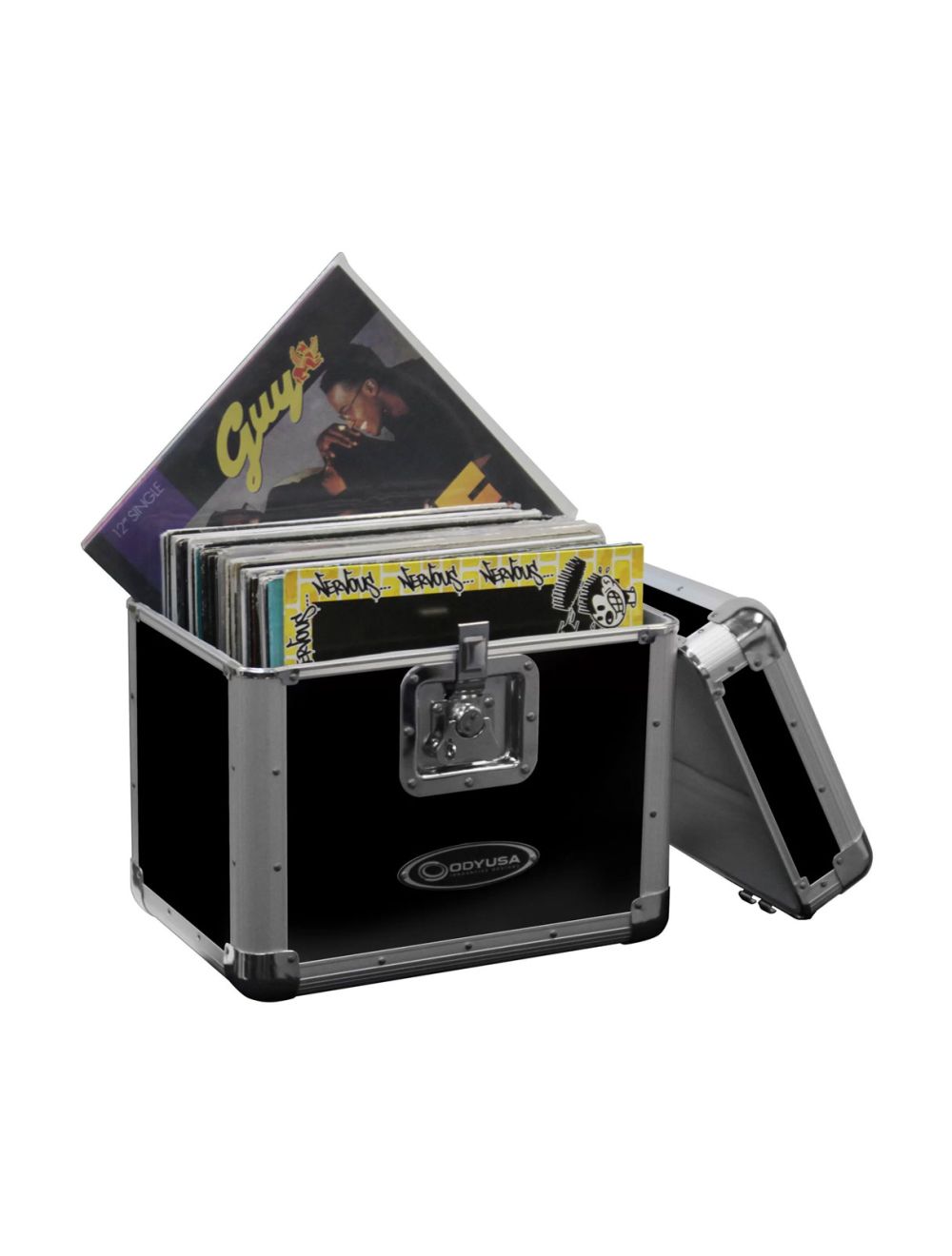 Odyssey KLP2BLK Vinyl Record Case (Black)