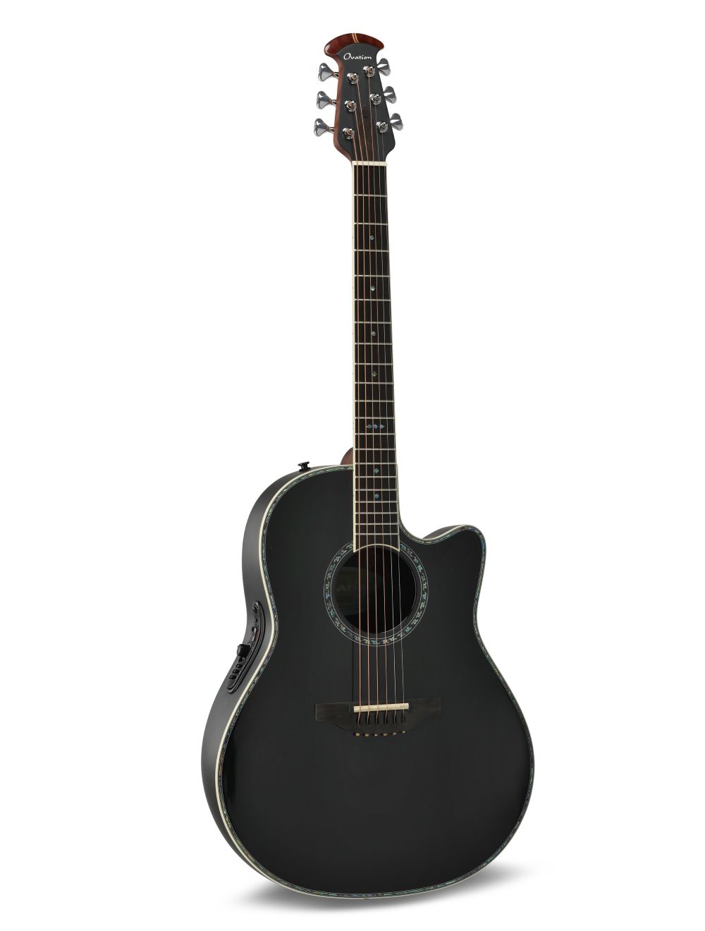 Ovation Europe CZ 2762BL-5-G Acoustic-Electric Guitar - Black