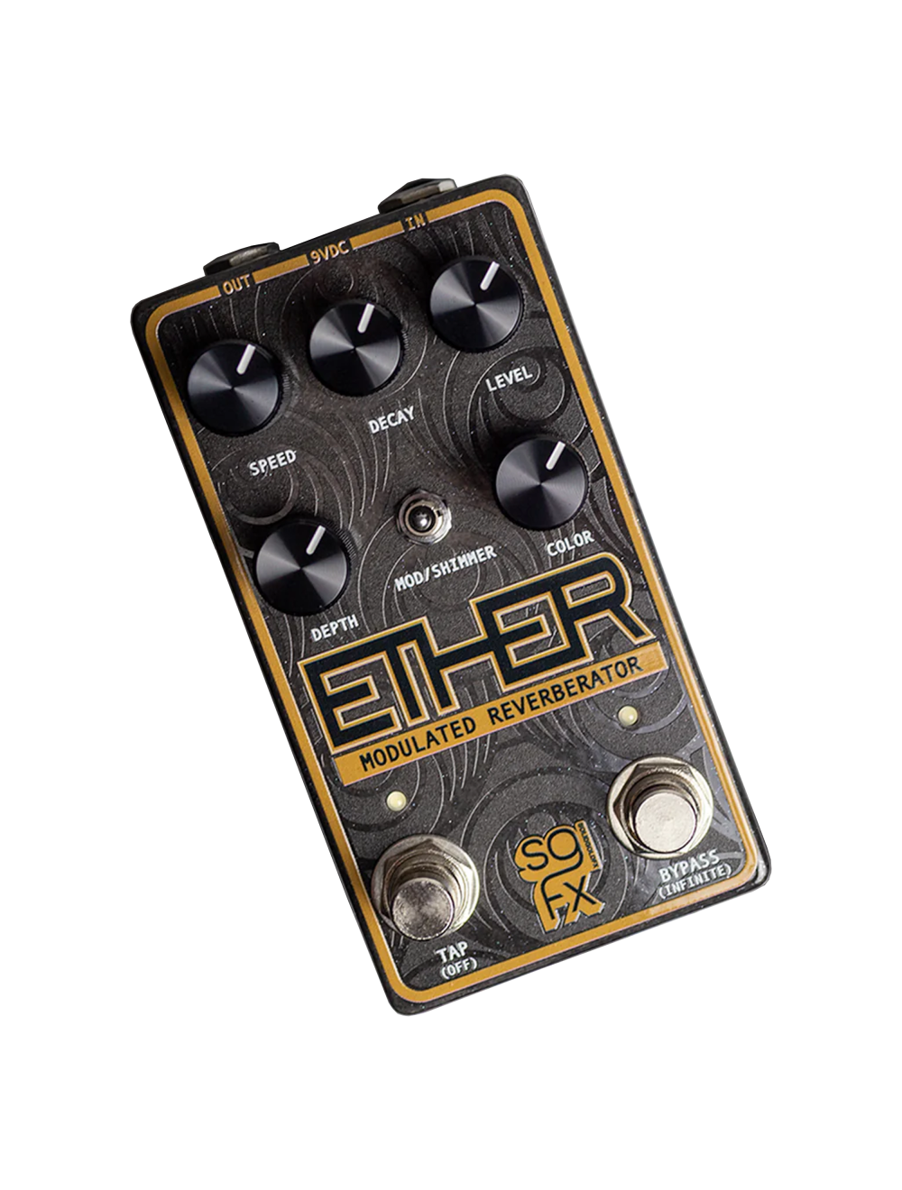 SolidGoldFX ETHER Modulated Reverberator Pedal
