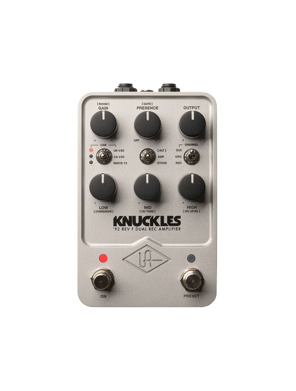 Universal Audio Knuckles '92 Rev F Dual Rec Amplifier Pedal