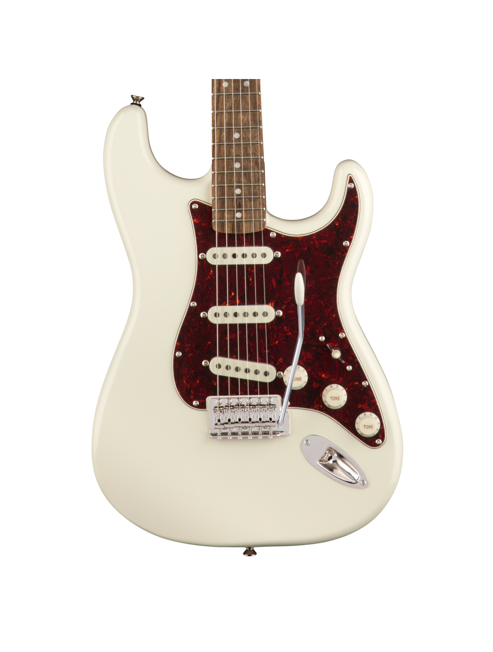 Used Squier Classic Vibe '70s Stratocaster - Olympic White w/ Laurel FB