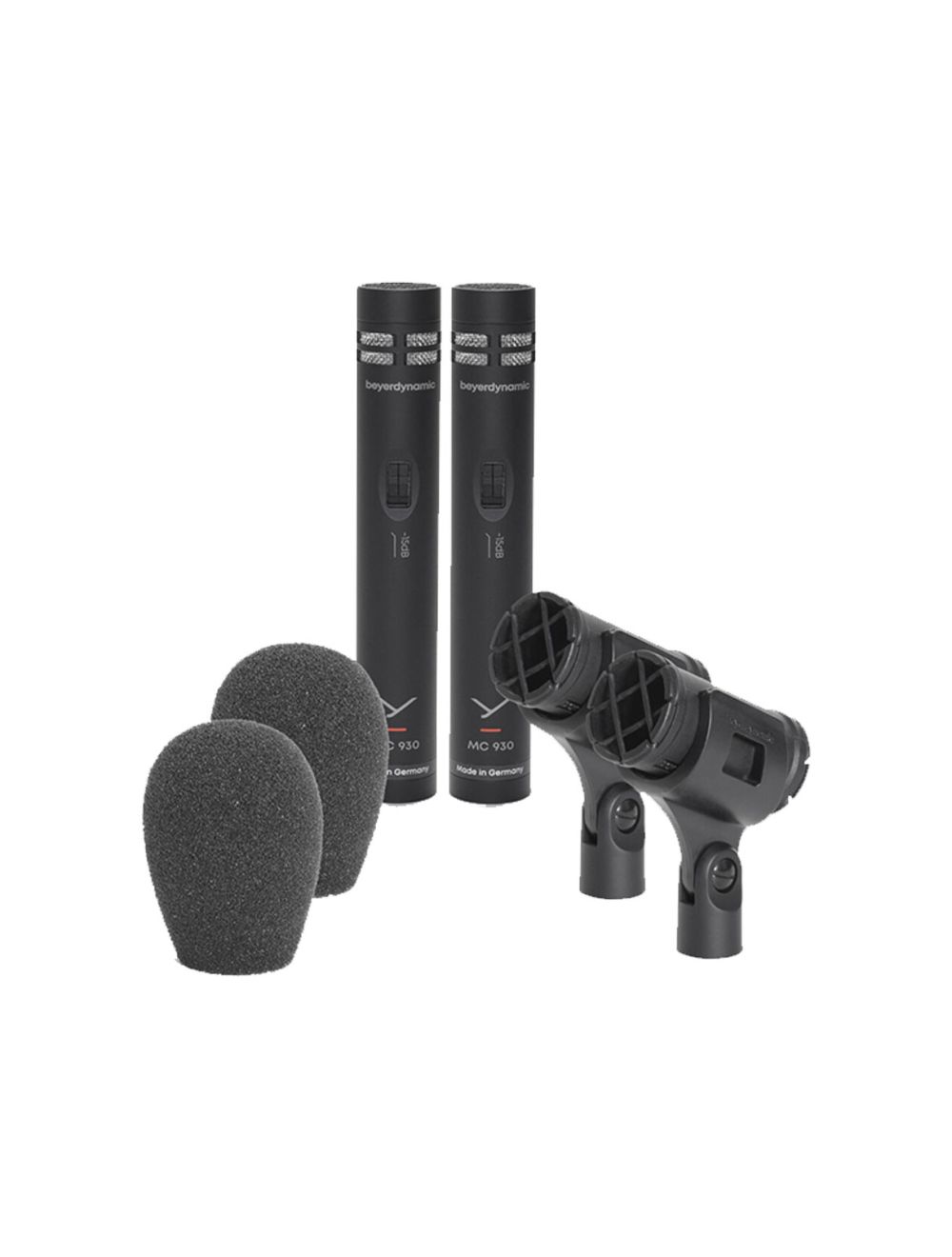 Beyerdynamic MC 930 Stereo Set V2 Cardioid Condenser Mics (Matched Pair)