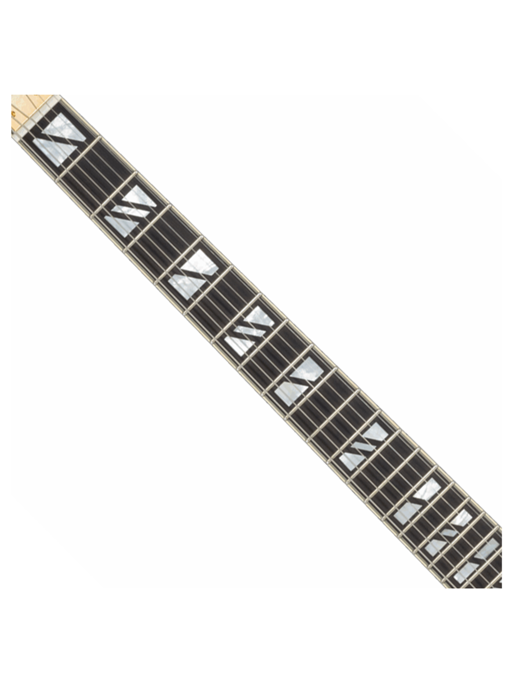 D'Angelico Excel Mini DC Double Cutaway Semi-Hollow Guitar -  Solid Black