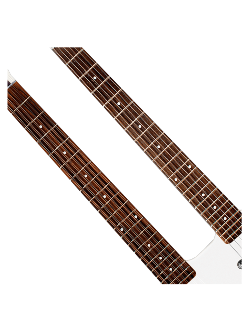 Danelectro Doubleneck 6/12 - White Pearl