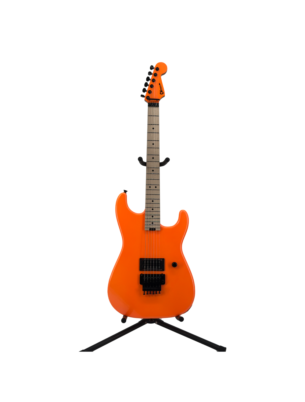 Charvel Custom Shop USA San Dimas Neon Pearl Orange Master Built by "Red" Dave Nichols