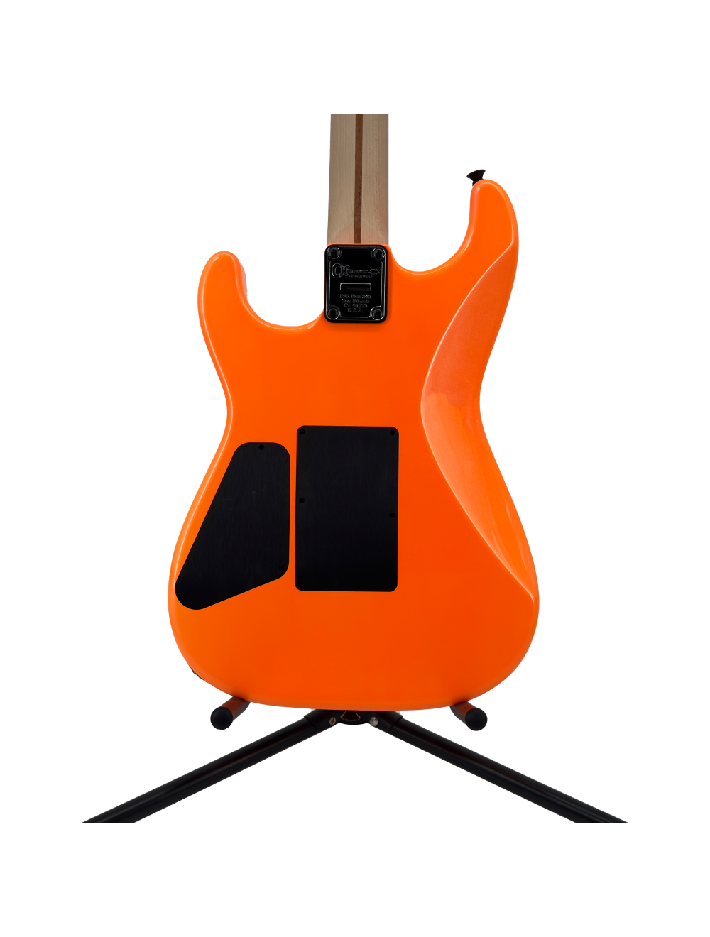 Charvel Custom Shop USA San Dimas Neon Pearl Orange Master Built by "Red" Dave Nichols