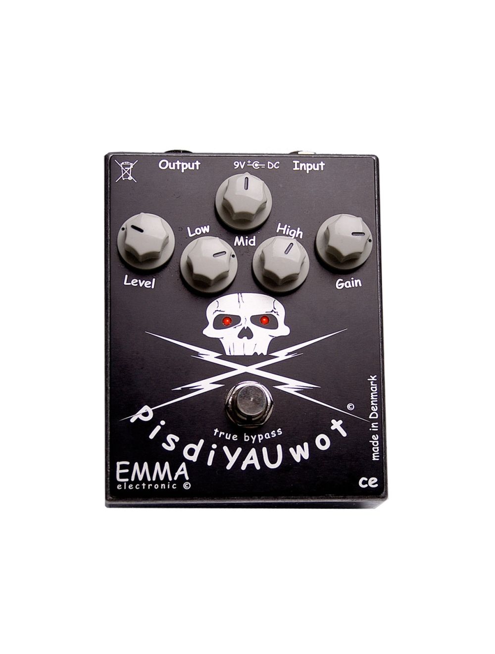 Emma Pisdiyauwot Metal Distortion Effect Pedal