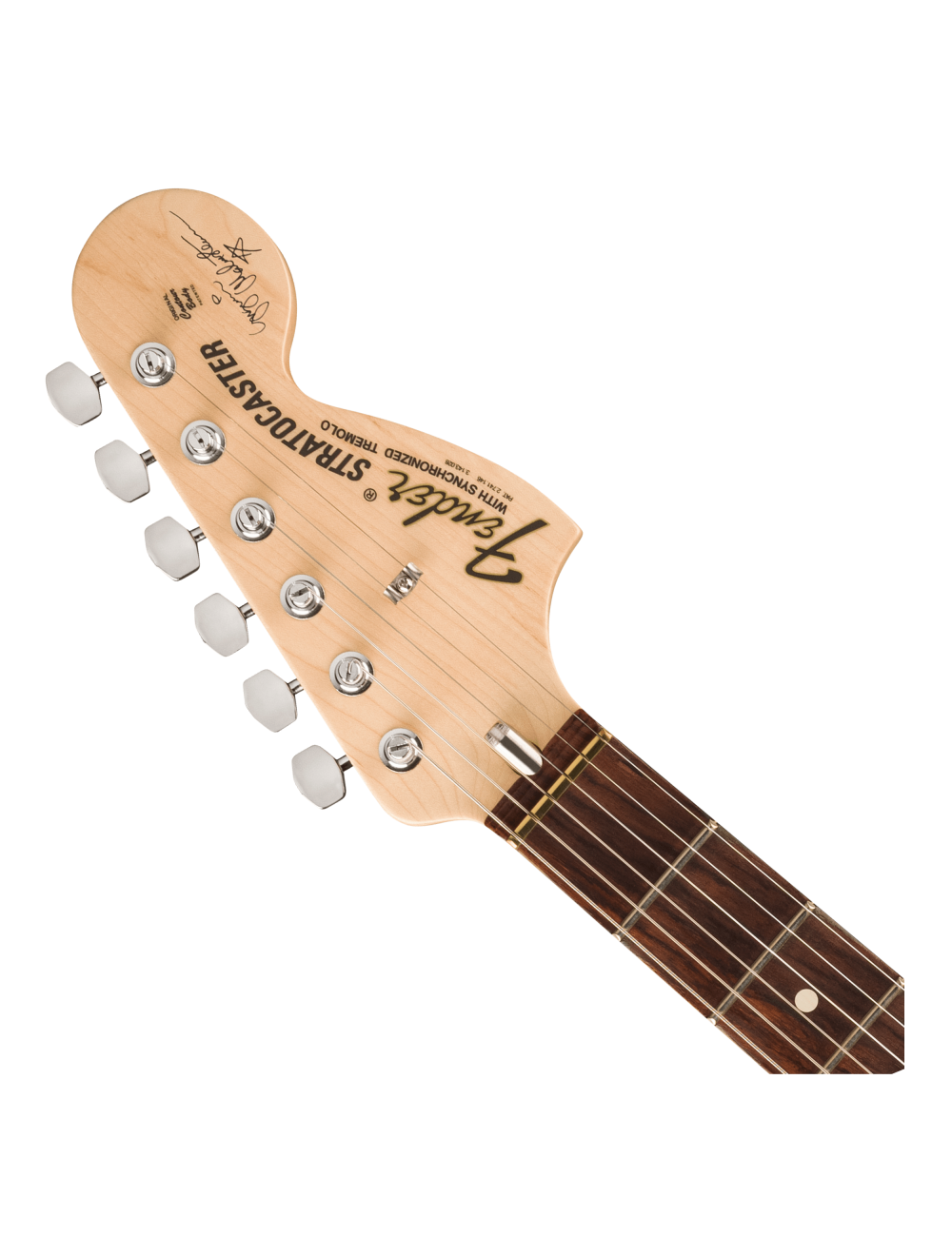 Used Fender Yngwie Malmsteen Stratocaster Vintage White w/ Rosewood FB