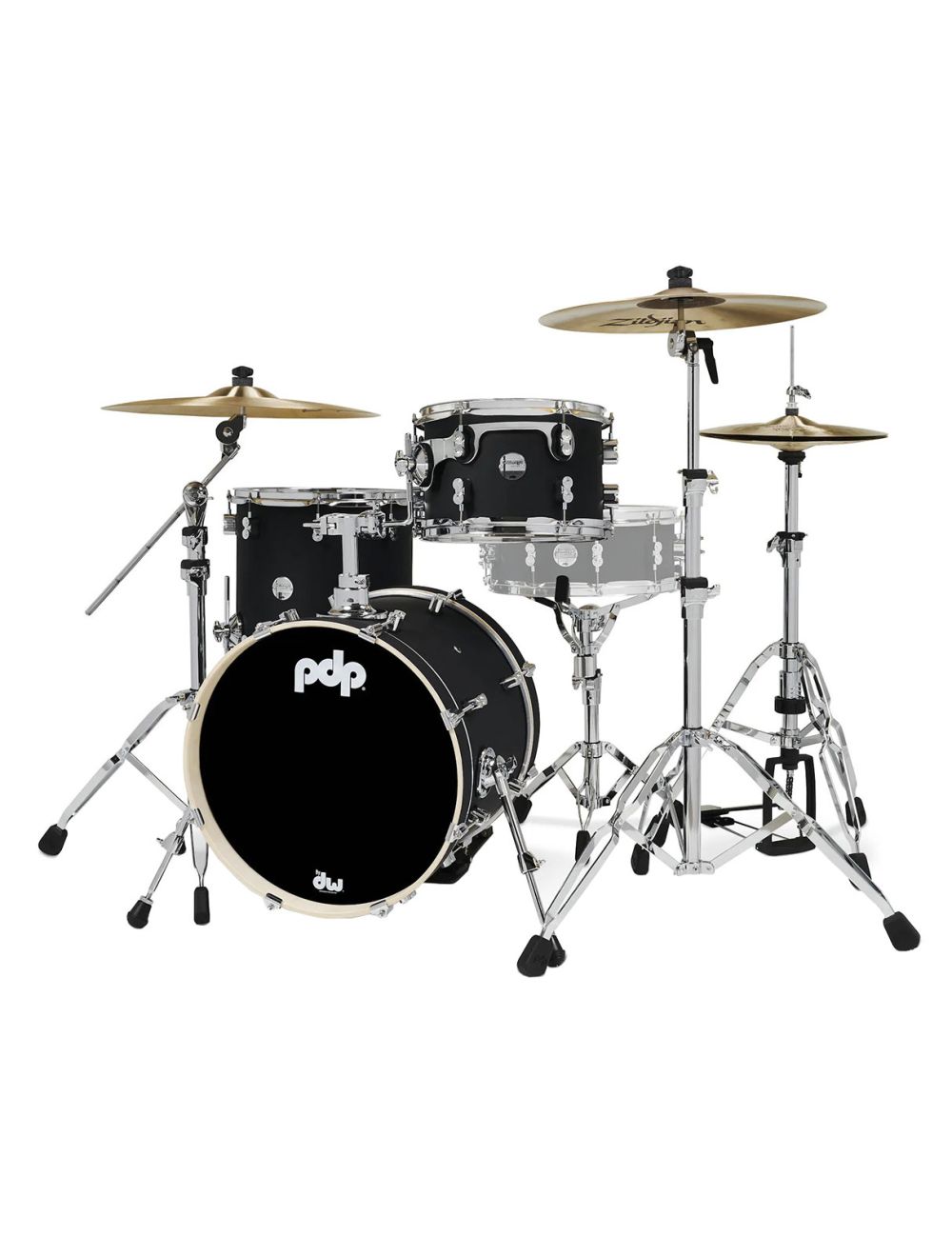 Open Box PDP Concept Maple 3-Piece Bop Shell Pack - Satin Black