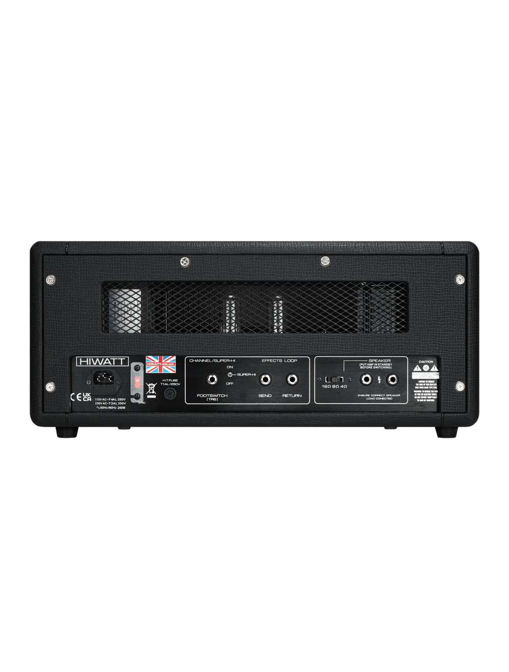 Hiwatt T-Series SUPER-HI 33 30-Watt Hi-Gain Tube Amp Head - Black - Open Box