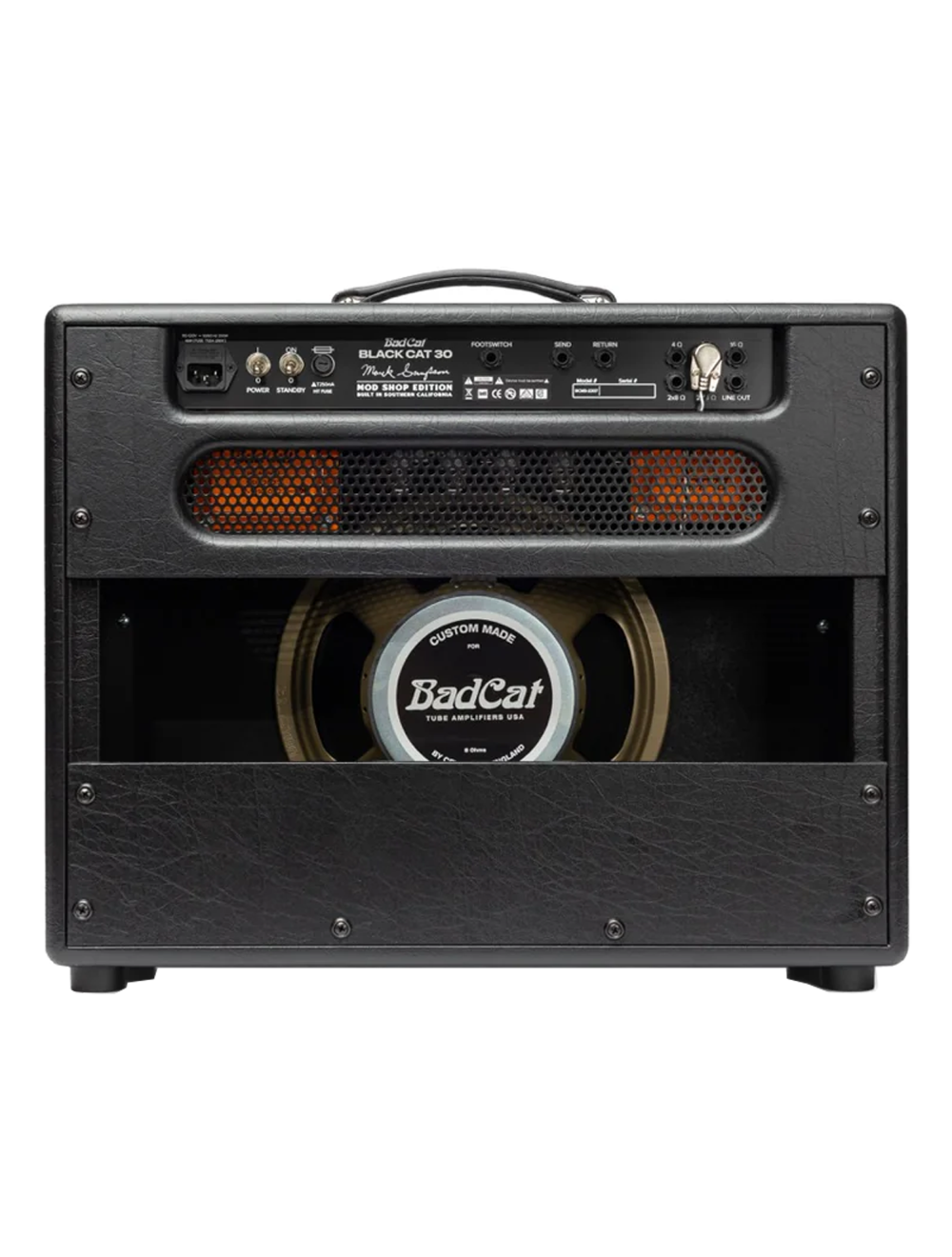 Bad Cat Mark Sampson Modded Black Cat 30-Watt 1x12" Tube Combo Amplifier