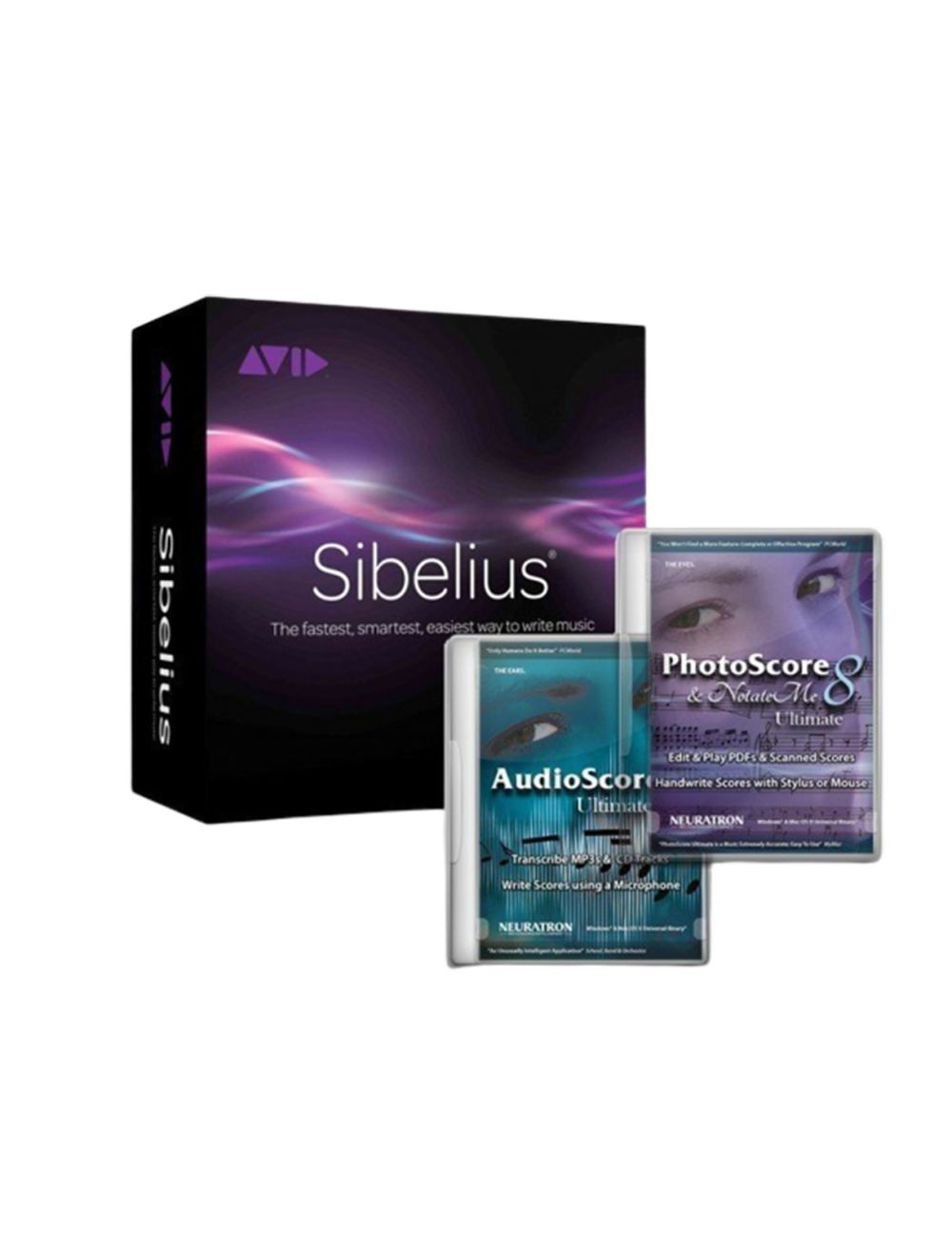 Avid Sibelius Ultimate Photo AudioScore NotateMe NEW