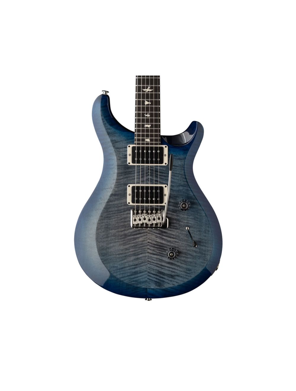 PRS S2 Custom 24 Electric Guitar - Faded Gray Black Blue Burst - Open Box