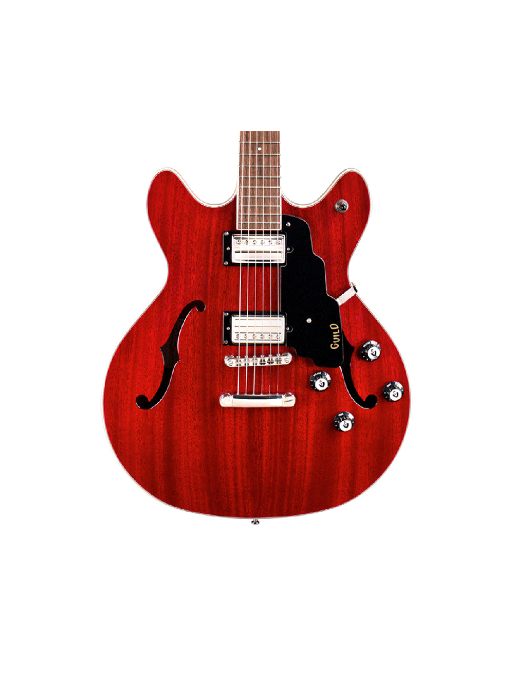 Guild Starfire I Double-Cut Semi-Hollow Guitar - Cherry Red - B-Stock