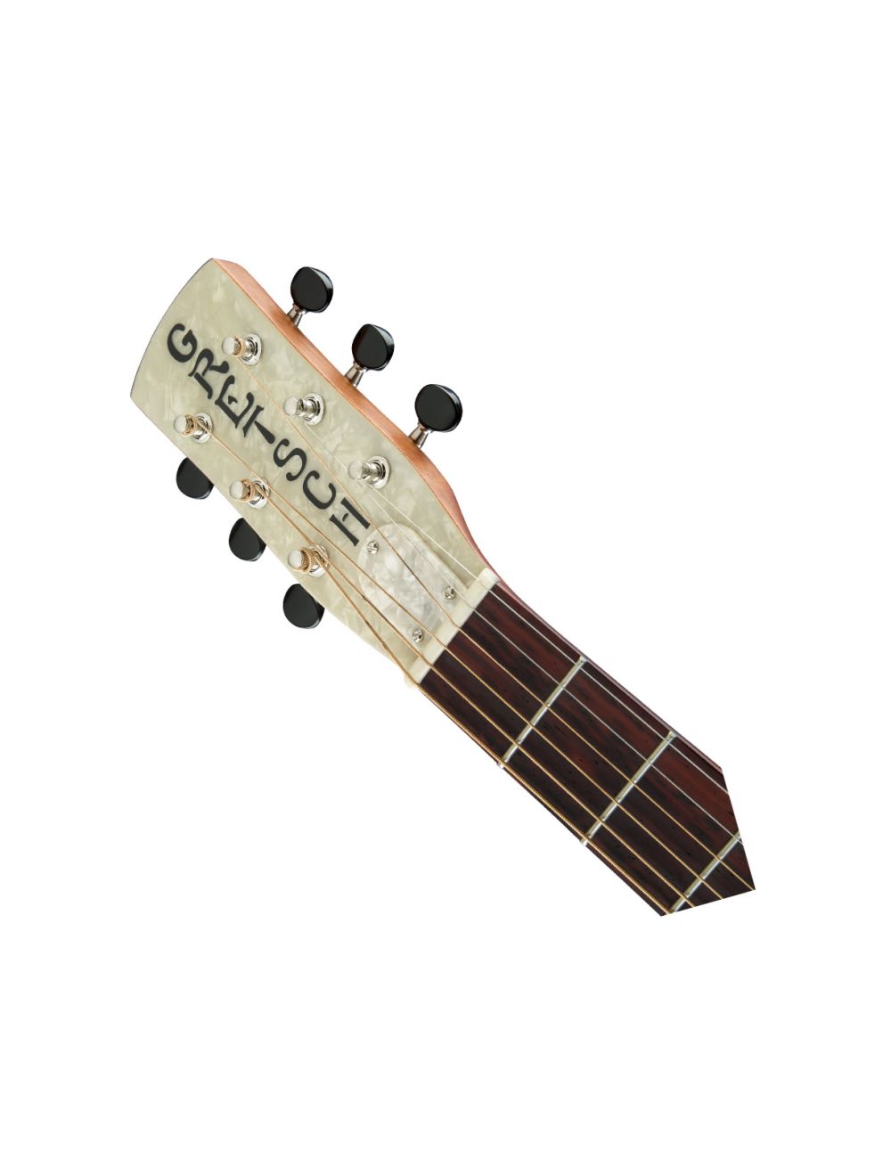 Used Gretsch G9201 Honey Dipper Round-Neck Brass Body Resonator Guitar