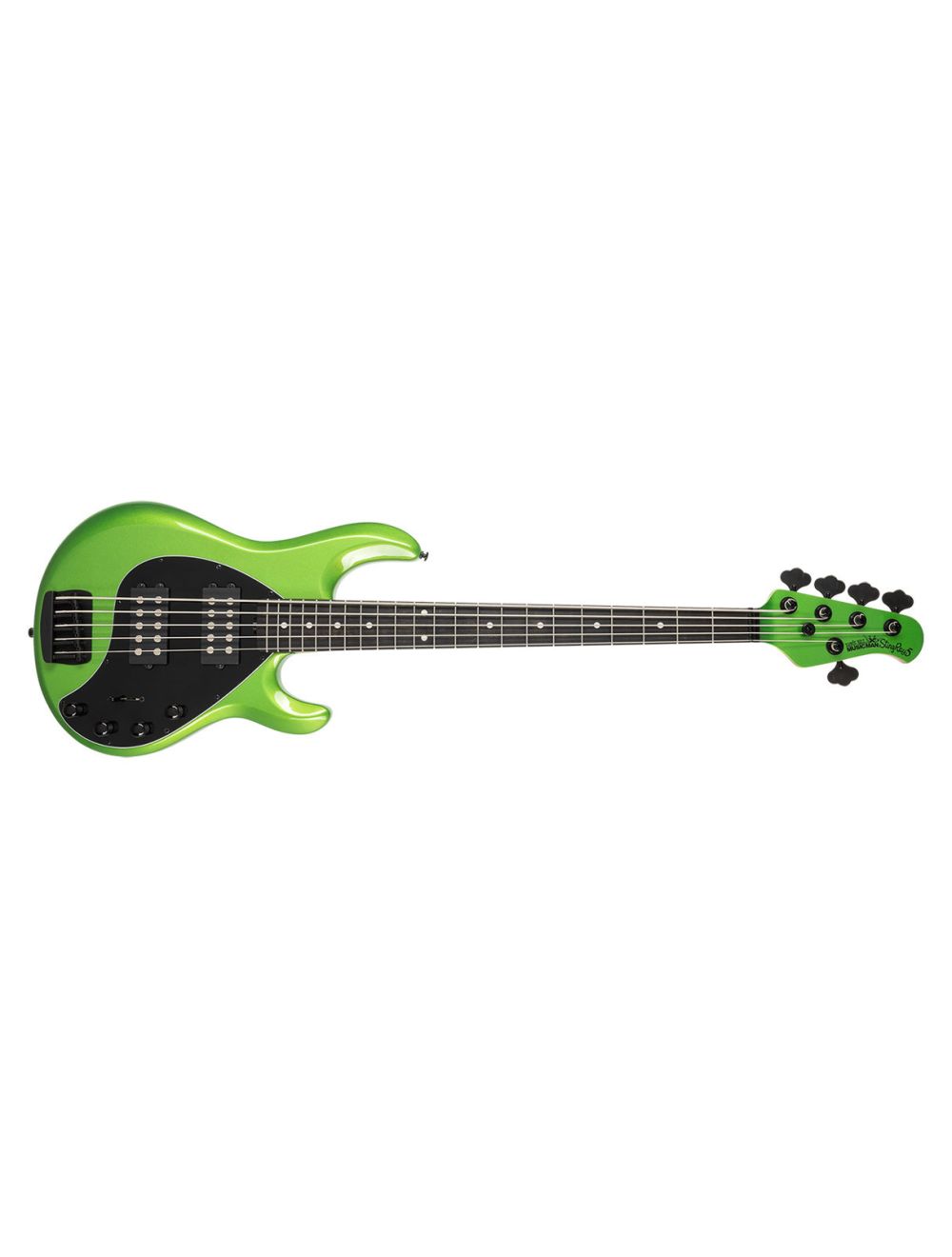 Ernie Ball Music Man StingRay Special 5 HH - Kiwi Green w/Matching Headstock
