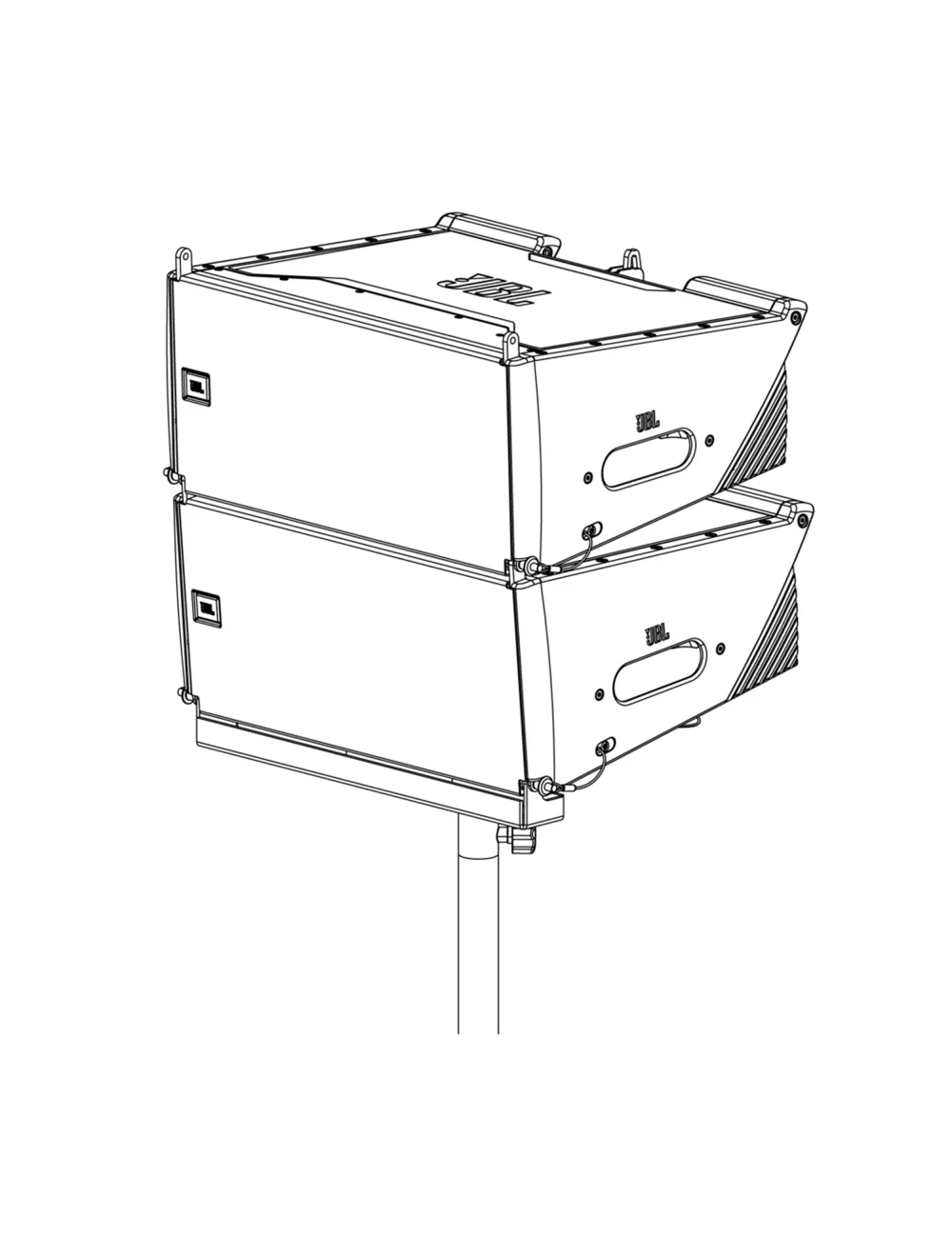 JBL SRX906LA PM Pole Mount for JBL SRX906LA