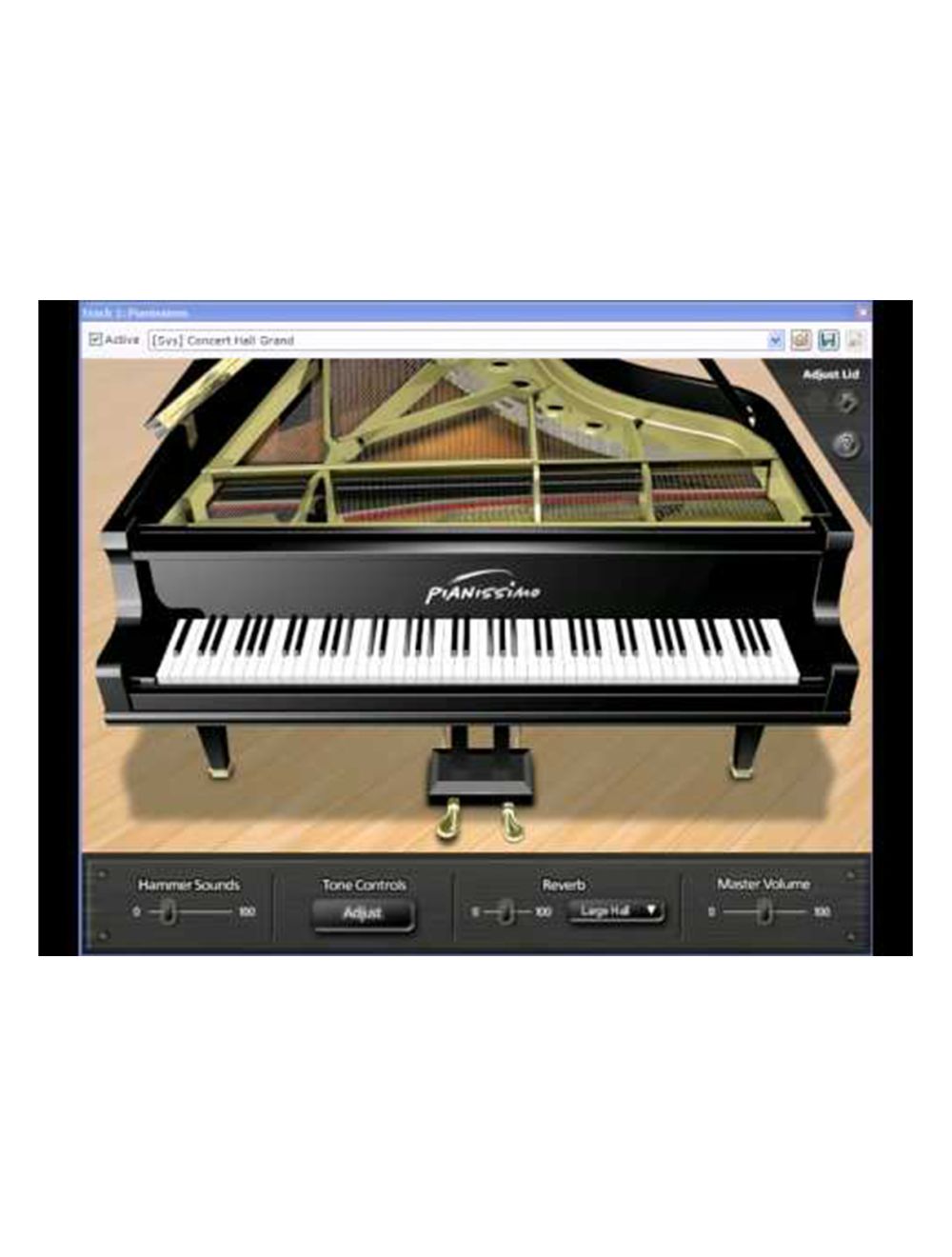 Acoustica Pianissimo Piano (Instant Software Download)
