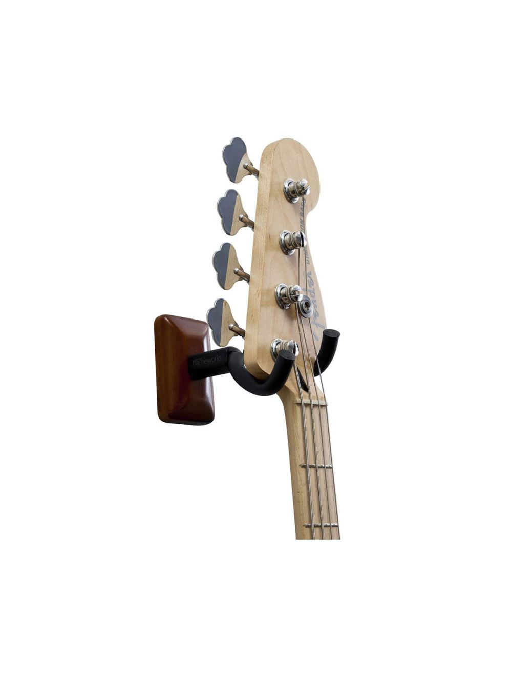 Gator Frameworks GFW-GTR-HNGRMHG Mahogany Wall Mount Guitar Hanger - Open Box