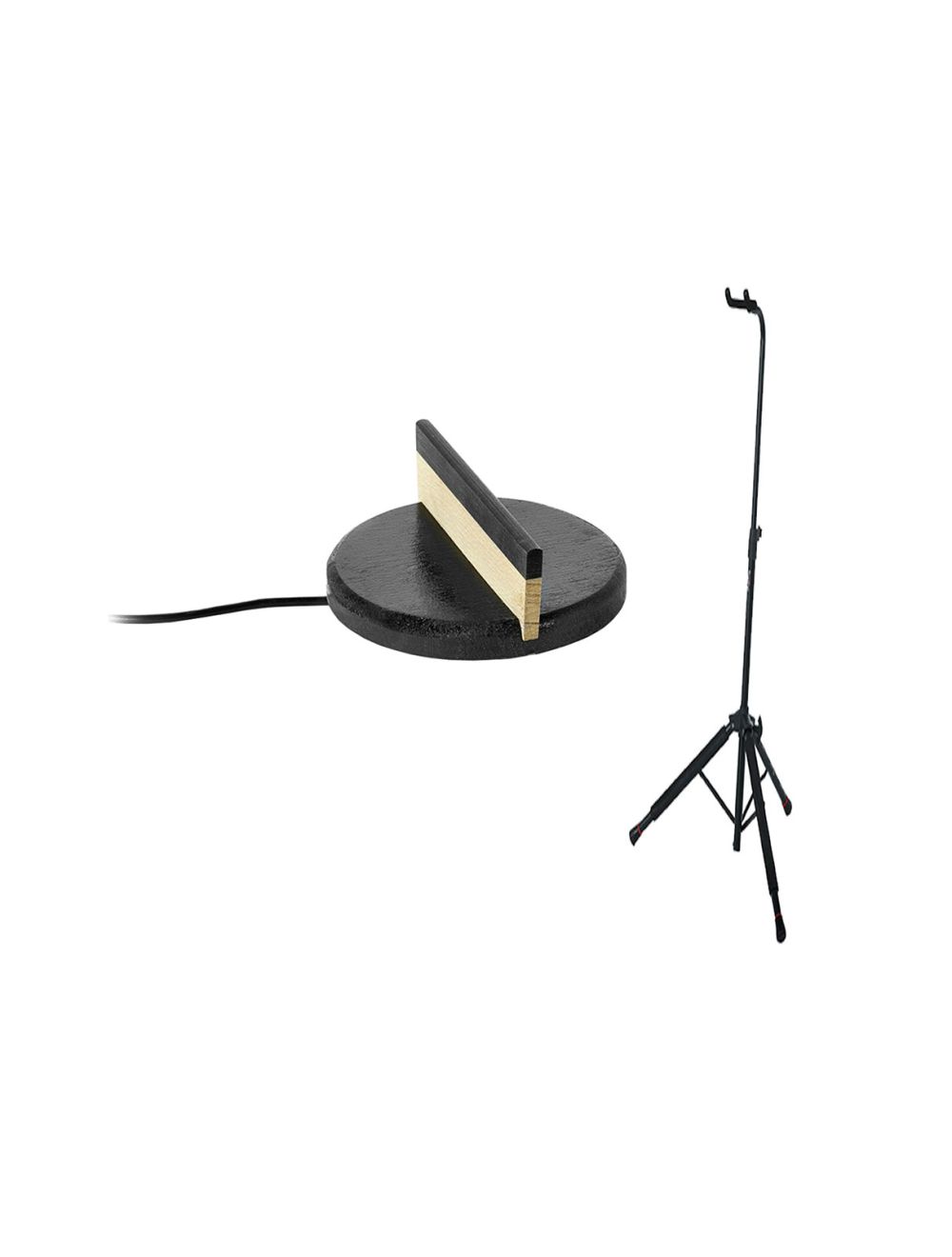 Fishman PRO-RES-BIS Biscuit-style Resophonic Pickup + Gator Hanging Guitar Stand