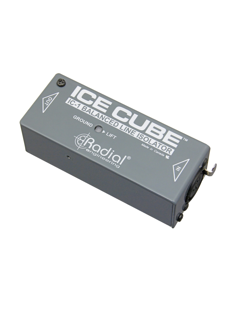 Radial Ice Cube Balanced XLR Line Isolator - Open Box