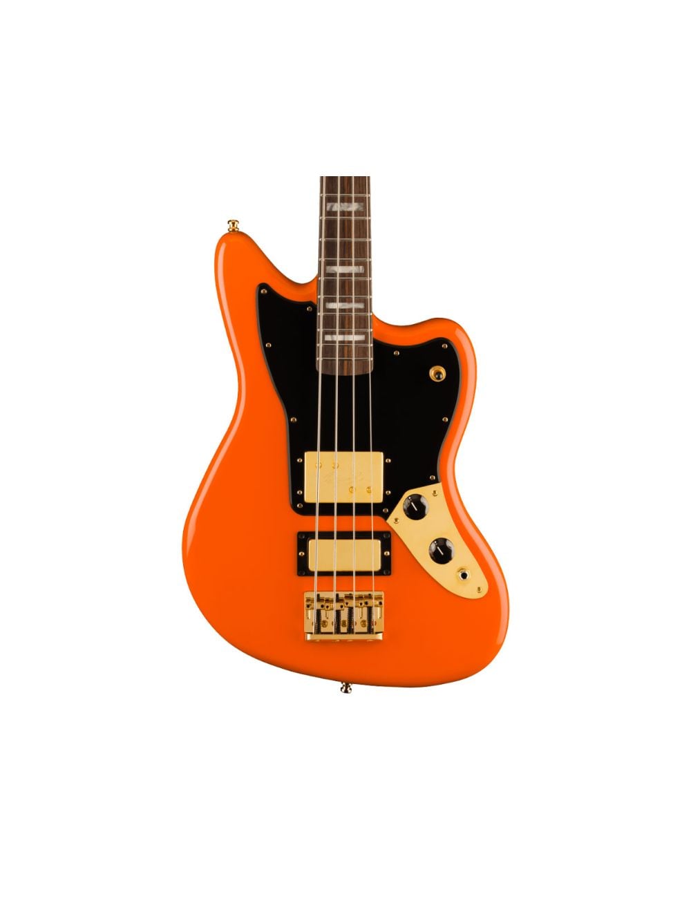 Fender Ltd. Ed. Mike Kerr Jaguar Bass - Tiger's Blood Orange w/ Rosewood FB