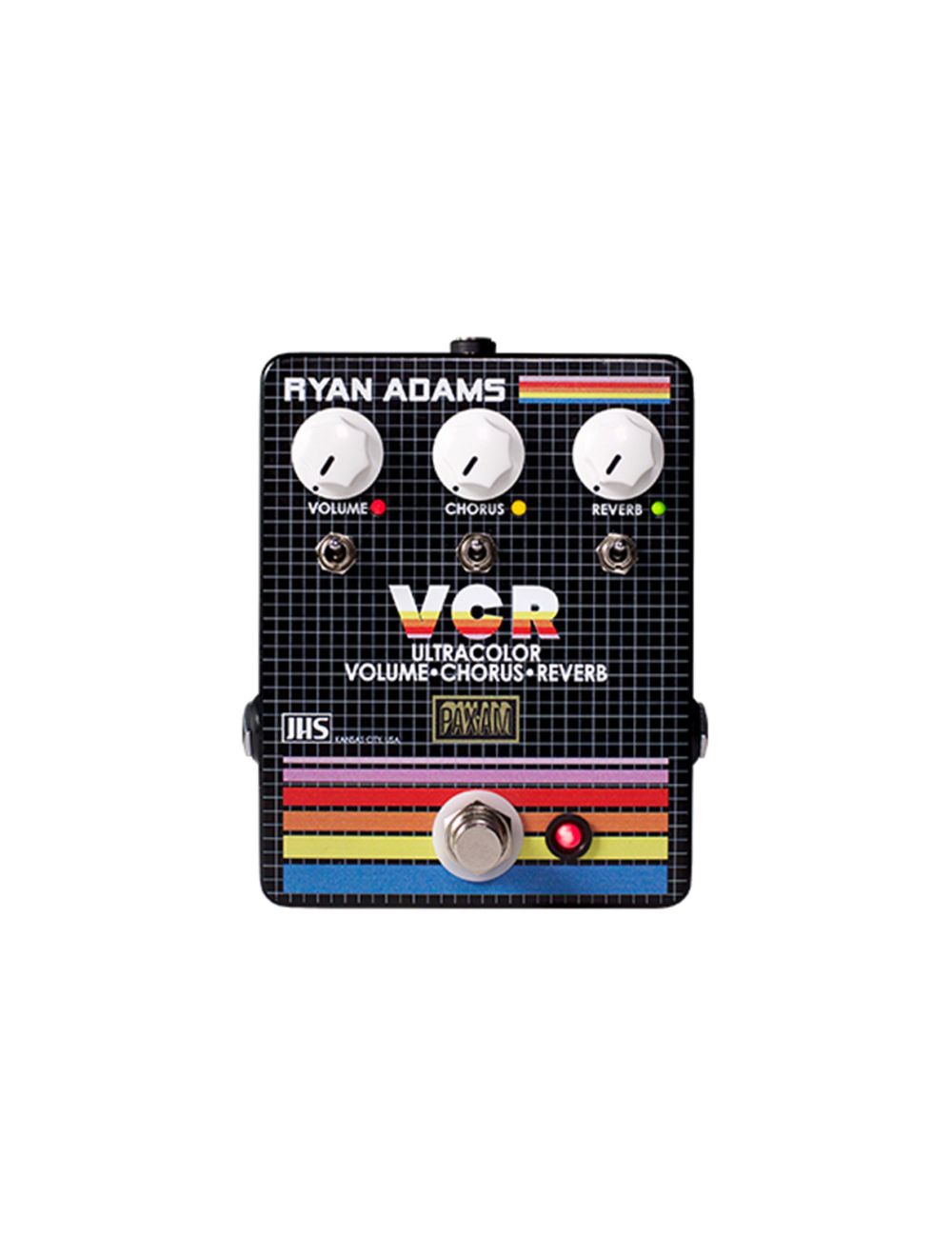 JHS The VCR Ryan Adams Signature Volume Chorus Reverb Guitar Pedal