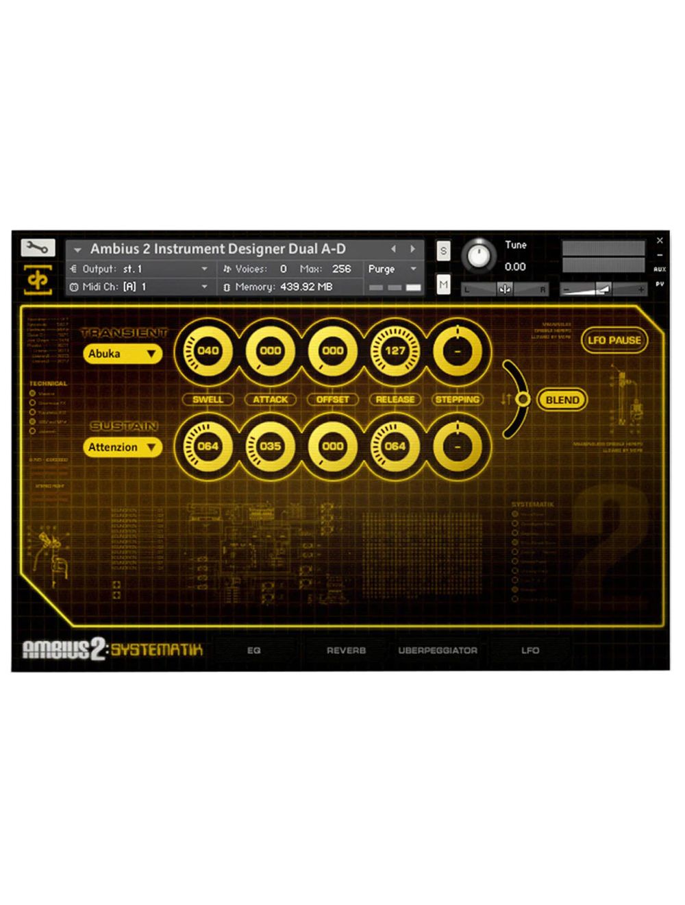 Soundiron Ambius 2: Systematik
