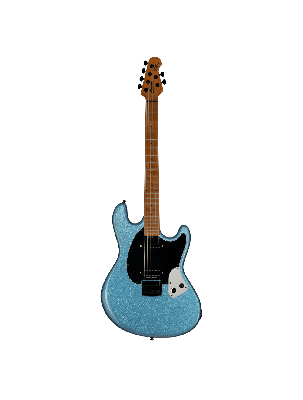 Sterling by Music Man Fluff Signature Stingray Guitar - Amana Boat Blue Open Box